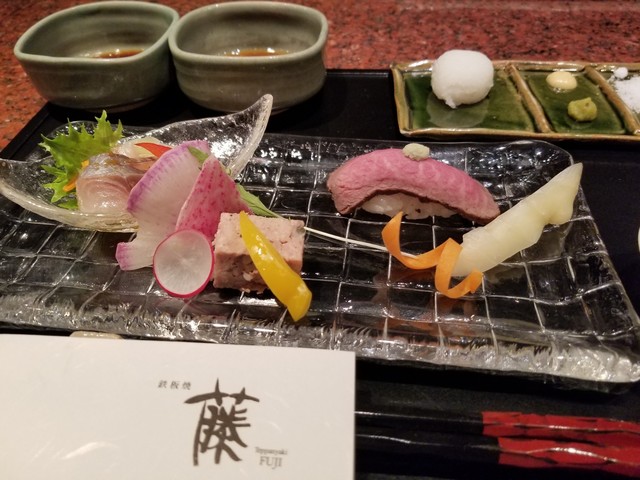 鉄板焼　藤  - 釧路（鉄板焼き）の写真