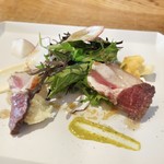 紬山荘 - 【蕎麦コース】前菜