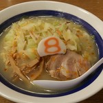 Hachiban Ramen - 野菜らーめん塩大。