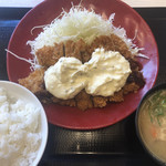 かつや - チキンカツ定食♪ 590円