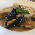 フィッシュバル コラーレ 柏の葉 - 銀鱈のズッパ