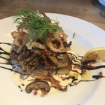 フィッシュバル コラーレ 柏の葉 - 鰆のアンチョビクリームソース