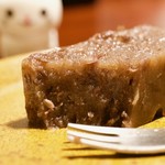 鳥田中 - 粗挽きのあずきが旨い