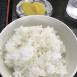 中華そば 大石家 - ライス100円