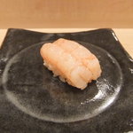 すゝき野 鮨金 - 海老昆布じめ