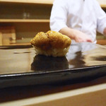 日本橋蛎殻町 すぎた - 【握り】青森の雲丹