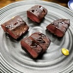 スタミナ苑 - ハツのタタキ