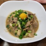 スタミナ苑 - 牛もつ味噌煮込み