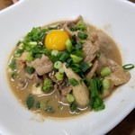 スタミナ苑 - 牛もつ味噌煮込み