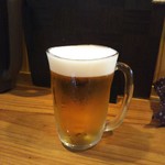 Mamedeppou - 生ビール(中) 500円