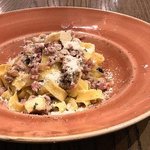 Guste REMO - ポークとポルチーニ茸のタリアテッレ