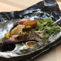 羽田市場 ギンザセブン - 甑島産スマガツオの藁焼き