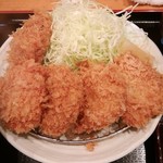 ヒレカツと一口メンチ