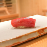 東麻布 天本 - 大間140Ｋのまぐろ