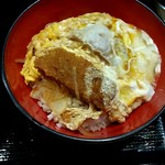 名代富士そば - ミニカツ丼