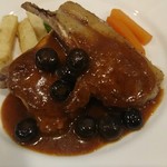 キッチン水野 - 仔羊のブルーベリーソース