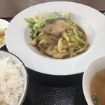 中華料理 煌華 - 2018年12月15日  ニラ豚ランチせ