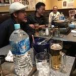 鉄板居酒屋 へらちょんぺ - いつもの構図