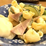 しゃしゃ丸 - マカロニとベーコンのサラダ 250yen
