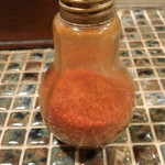 たけうちうどん店 - 一味入れ