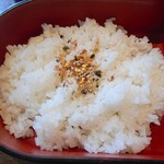 灯り家 - り家　ちょっと豪華にお弁当ランチのライス