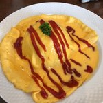 Kafe Rabazuri Pu - オムライスセット８８０円