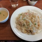 チャーハン専門店 エン - かにチャーハン（M・６５０円）
