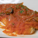 洋惣菜 亀洋 - 2018.12 鯖のソテー プッタネスカソース（420円）