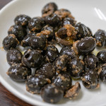 洋惣菜 亀洋 - 2018.12 丸オリーブのタプナード（100g 380円）