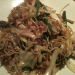 日月 - 豚肉ニンニクの芽焼きそば