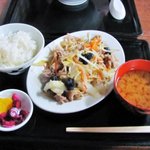 みさき湾 - 肉野菜炒め定食