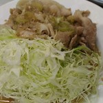 伊勢屋食堂 - 豚バラ生姜焼き