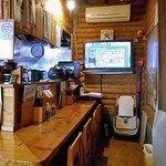 よし田亭 - カウンター席