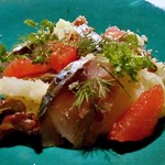 28&Vin - 鯖スモークとジャガイモのサラダ