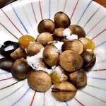 よし半 - 焼きギンナン