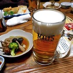 よし半 - 生ビール