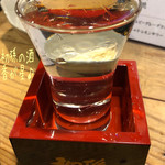 Sakagura Hatsumago - 店名の初孫のお酒も色々、もみぢ浪漫(純米ひやおろし/700円)や香が星(純米大吟醸/700円)も飲みやすくて美味しかったよ♪