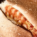 Ginza Sushi Nakahisa - 車海老の黄味酢漬け