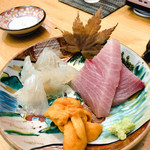 浅草じゅうろく - 鰤・平目・海胆