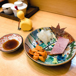 浅草じゅうろく - 鰤・平目・海胆