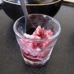月見里 - ブドウのグラニテ