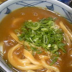 丸亀製麺 - 　カレーうどん並　380円＆かき揚げ　130円