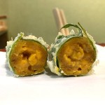 江戸前晋作 - 雲丹の大葉巻