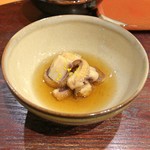 江戸前晋作 - 先付（墨烏賊の旨煮）