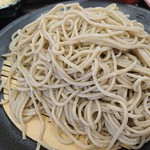 幌加内製麺 - 親子丼とそばのセット850円の  もりそば大盛プラス100円