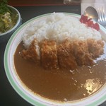 Murajuu - カツカレー780+ライス大盛り50=830円