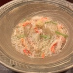 銀座 奥田 - 蟹のあんかけ