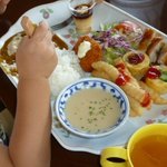 キッズメニューはボリューム満点