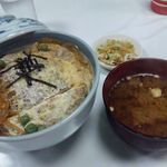 上かつ丼　美味しかったです。