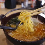 大和軒 - モチモチの中太麺